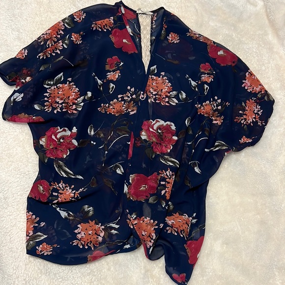 Tops - Flower kimono